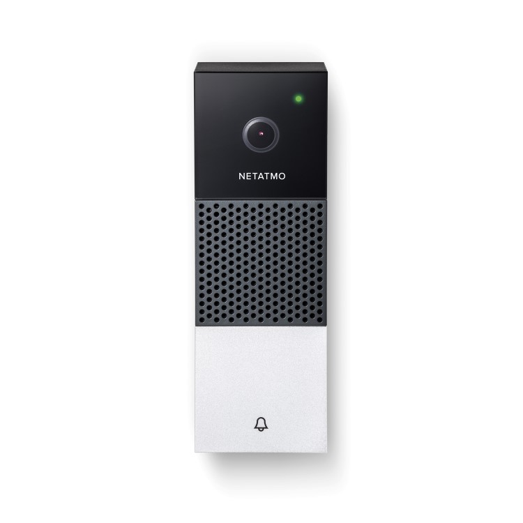 Netatmo Full 1080p HD Smart Video Doorbell - compatible with iOS & Android 