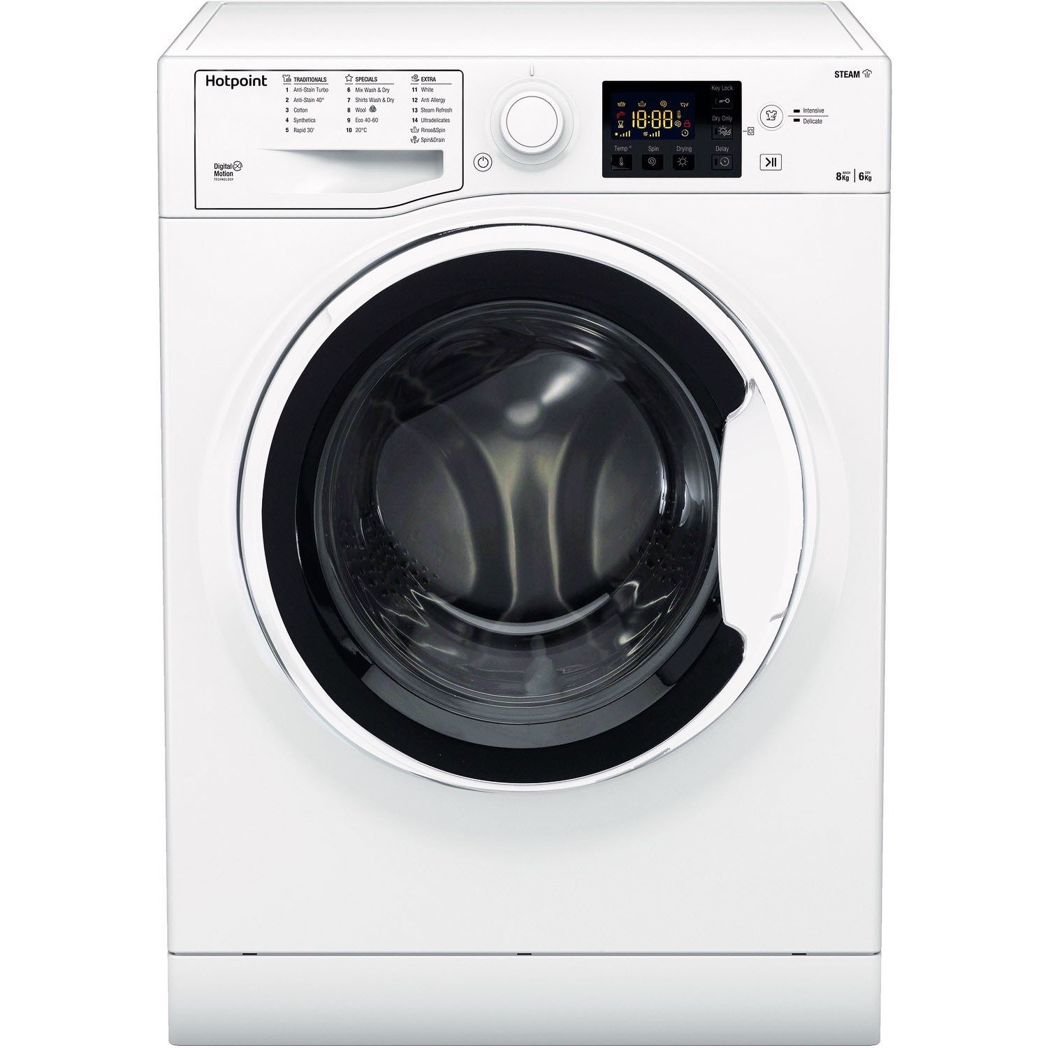 Hotpoint Ndb8635wuk Futura 8Kg Wash 6Kg Dry 1400Rpm Washer Dryer  NDB8635WUK