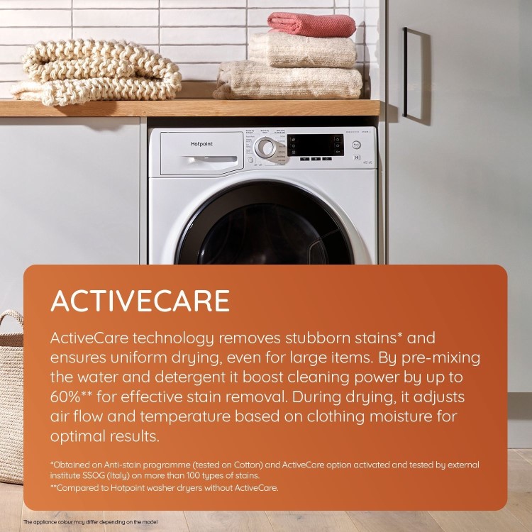 Hotpoint 10kg Wash 7kg Dry 1400rpm Washer Dryer - White