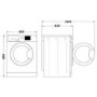 Hotpoint 10kg Wash 7kg Dry 1400rpm Washer Dryer - White