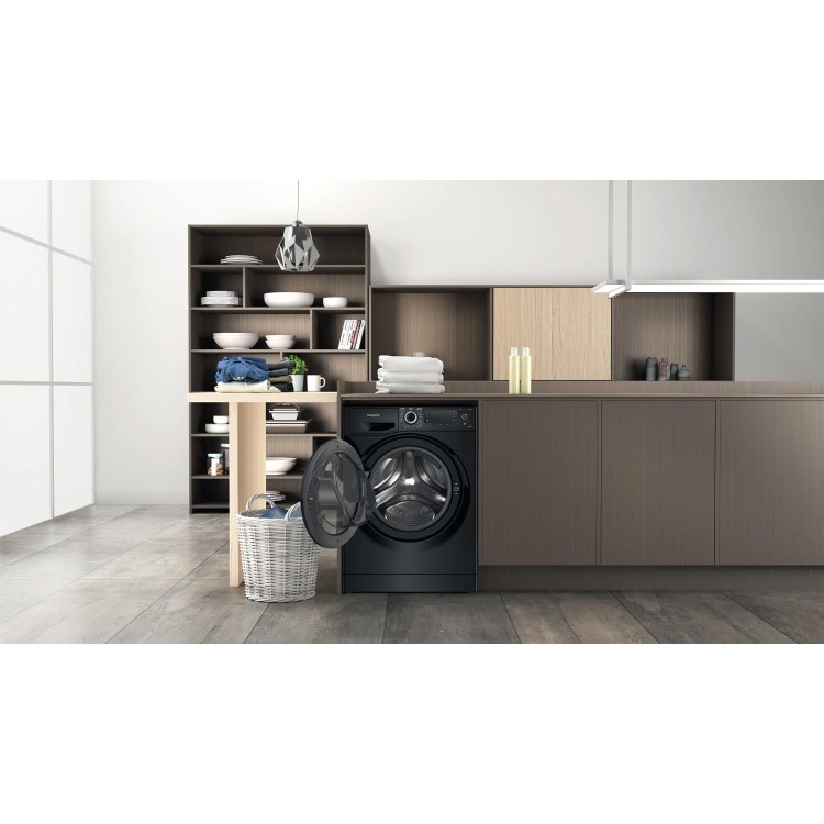 Hotpoint ActiveCare 8kg Wash 6kg Dry 1400rpm Washer Dryer - Black