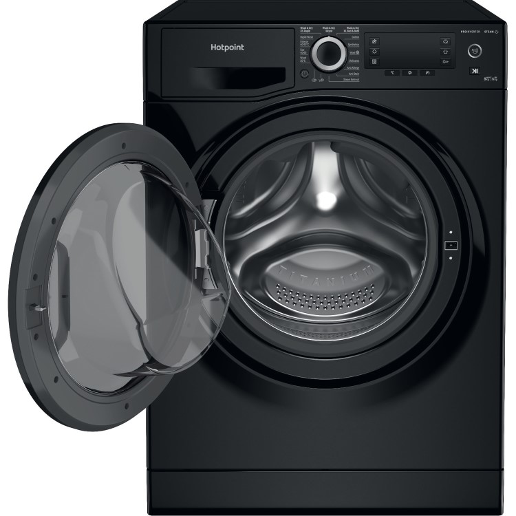 Hotpoint ActiveCare 8kg Wash 6kg Dry 1400rpm Washer Dryer - Black