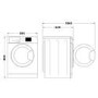 Hotpoint 9kg Wash 7kg Dry 1600rpm Washer Dryer - Black