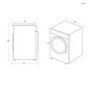 Hoover H-Dry 500 9kg Heat Pump Tumble Dryer - Graphite