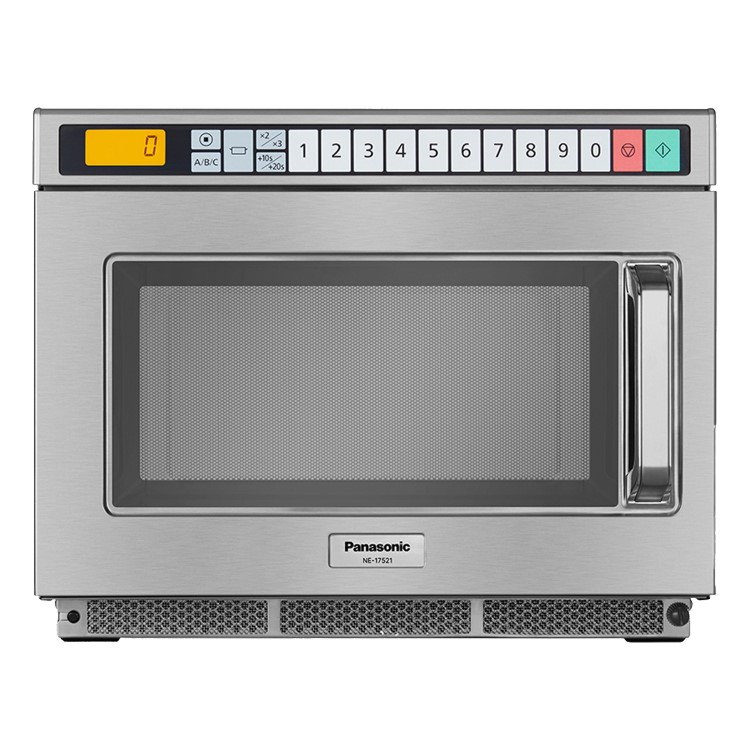 Panasonic NE-17521 Programmable 17.9 Ltr 60Hz Marine Spec 1700w Commercial Microwave Oven For Offshore Use