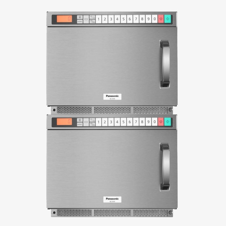 Panasonic NE1878  1800W Inverter Commercial Microwave - Programmable - Solid Door - 3 Years Full Onsite warranty