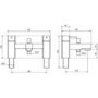 Tusk Bath Shower Mixer Tap