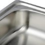 GRADE A2 - Taylor & Moore Ness 1.5 Bowl with Drainer Reversible Stainless Steel Kitchen Sink