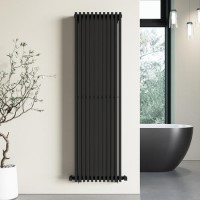 Black Vertical Double Panel Radiator 1600 x 450mm – Nevada Black Vertical Double Panel Radiator 1600 x 450mm – Nevada