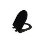 Matt Black Close Coupled Rimless Short Projection Toilet with Soft Close Seat - Newport