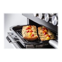 Rangemaster NEX110SODFFBL/C 119760 Nexus Steam 110cm Dual Fuel Range Cooker - Black