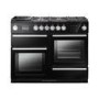 Rangemaster NEX110SODFFBL/C 119760 Nexus Steam 110cm Dual Fuel Range Cooker - Black