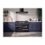 Rangemaster NEX110SODFFBL/C 119760 Nexus Steam 110cm Dual Fuel Range Cooker - Black