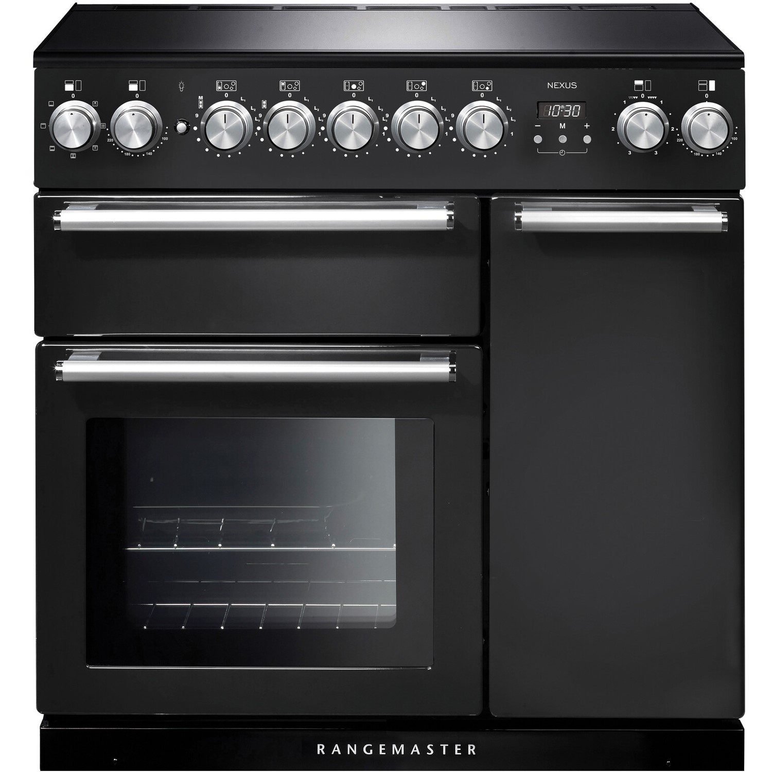 Rangemaster Nexus 90cm Electric Range Cooker - Black