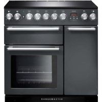 Rangemaster NEX90EISLC Nexus 90cm Electric Range Cooker with Induction Hob - Slate
