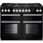 Ranagemaster NEXSE110DFBLC 11820 Nexus SE 100cm Dual Fuel Range Cooker - Black And Chrome