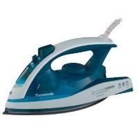Panasonic NI-W910CMXC HydraPower Multi-Directional Soleplate Steam Iron - Aquamarine & White