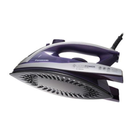 Panasonic NI-W920AVXC HydraPower Multi-Directional Soleplate Steam Iron - Silver & Violet