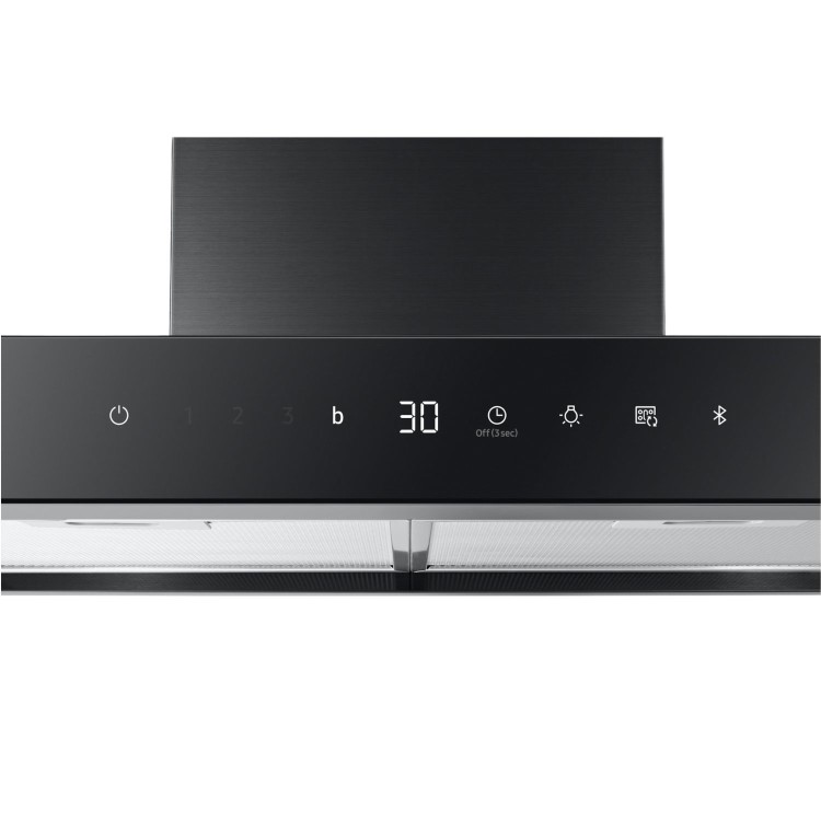 Samsung 61cm Glass Cooker Hood - Black
