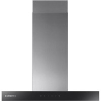 Refurbished Samsung NK24M5070BS 60cm Slimline Chimney Cooker Hood Stainless Steel With Black Glass