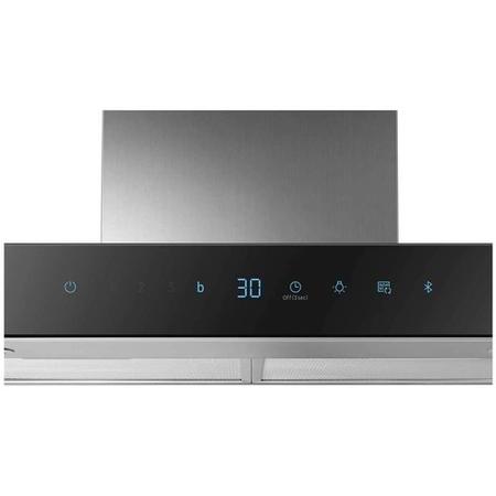 Refurbished Samsung NK24N5703BS 60cm Slimline Touch Control Cooker Hood Stainless Steel