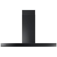 GRADE A3 - Samsung NK36M5070BM 90cm Chimney Hood - Black With Black Glass