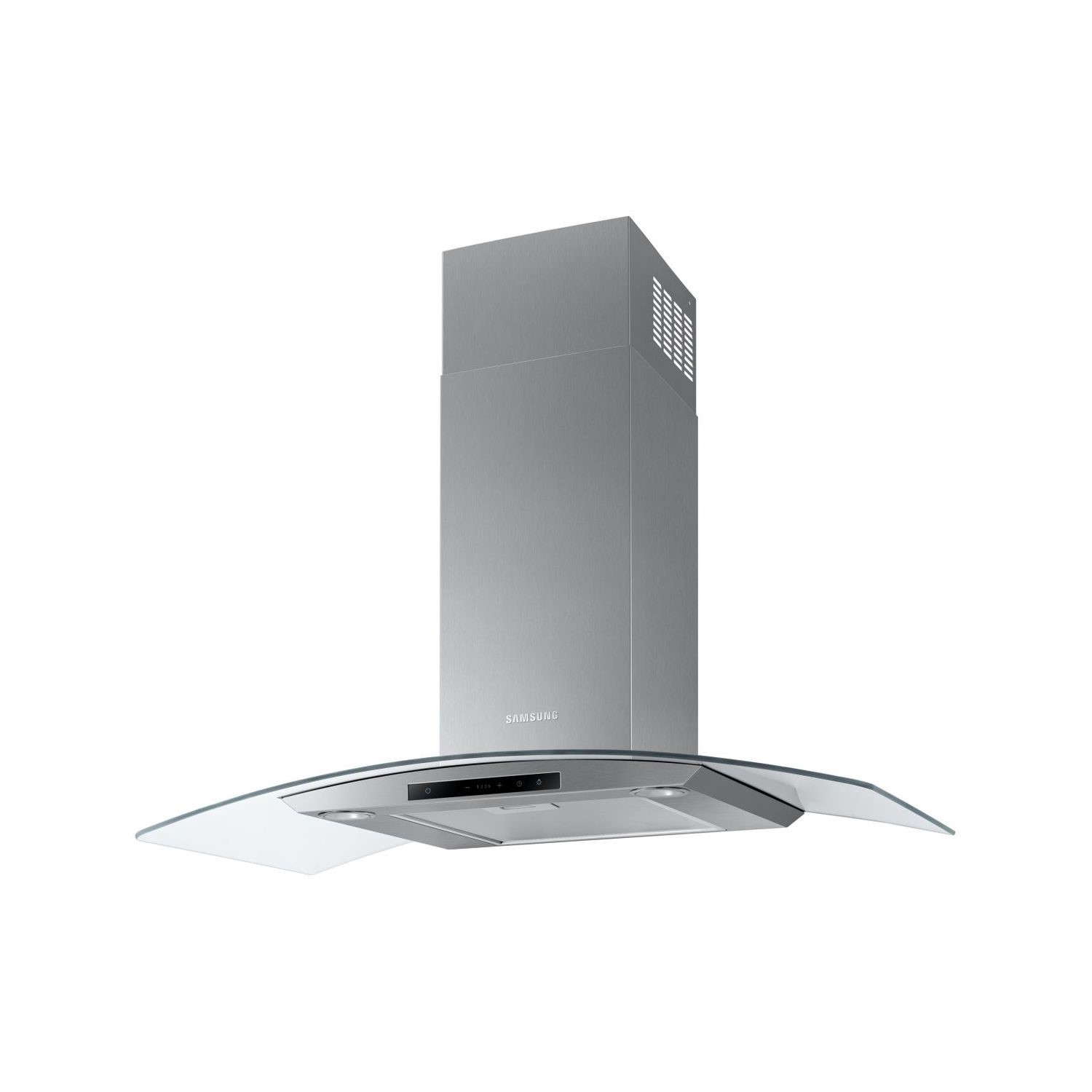 Samsung 90cm Curved Glass Chimney Hood - Stainless Steel