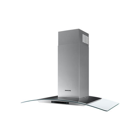 GRADE A1 - Samsung NK36M5070CS 90cm Curved Glass Chimney Hood - Stainless Steel