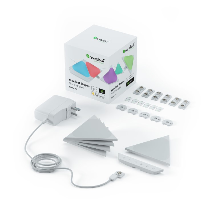 Nanoleaf Shapes Mini Triangles Starter Kit - 5 Pack