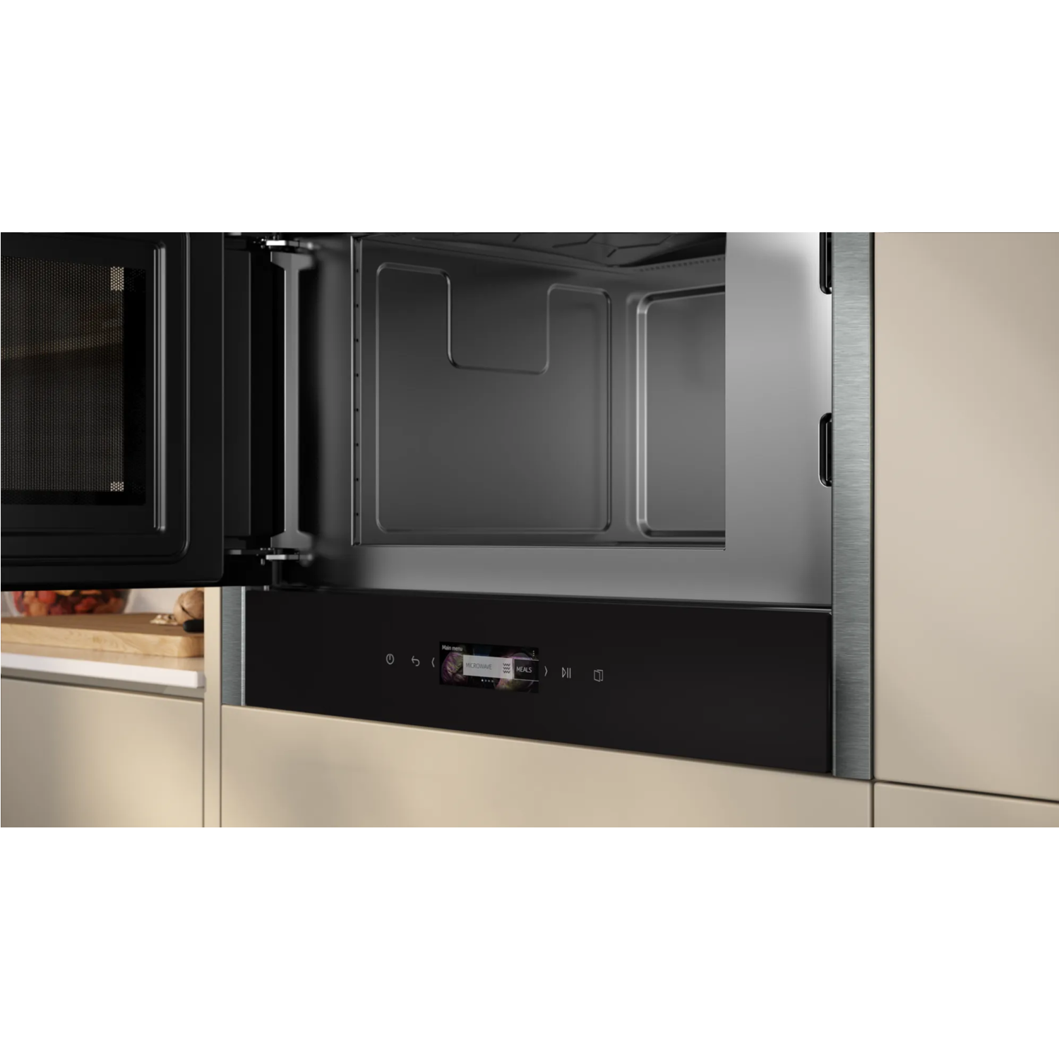 Neff NL4WR21G1B N70 Built-In Microwave - Graphite Grey Neff NL4WR21G1B N70 Built-In Microwave - Graphite Grey