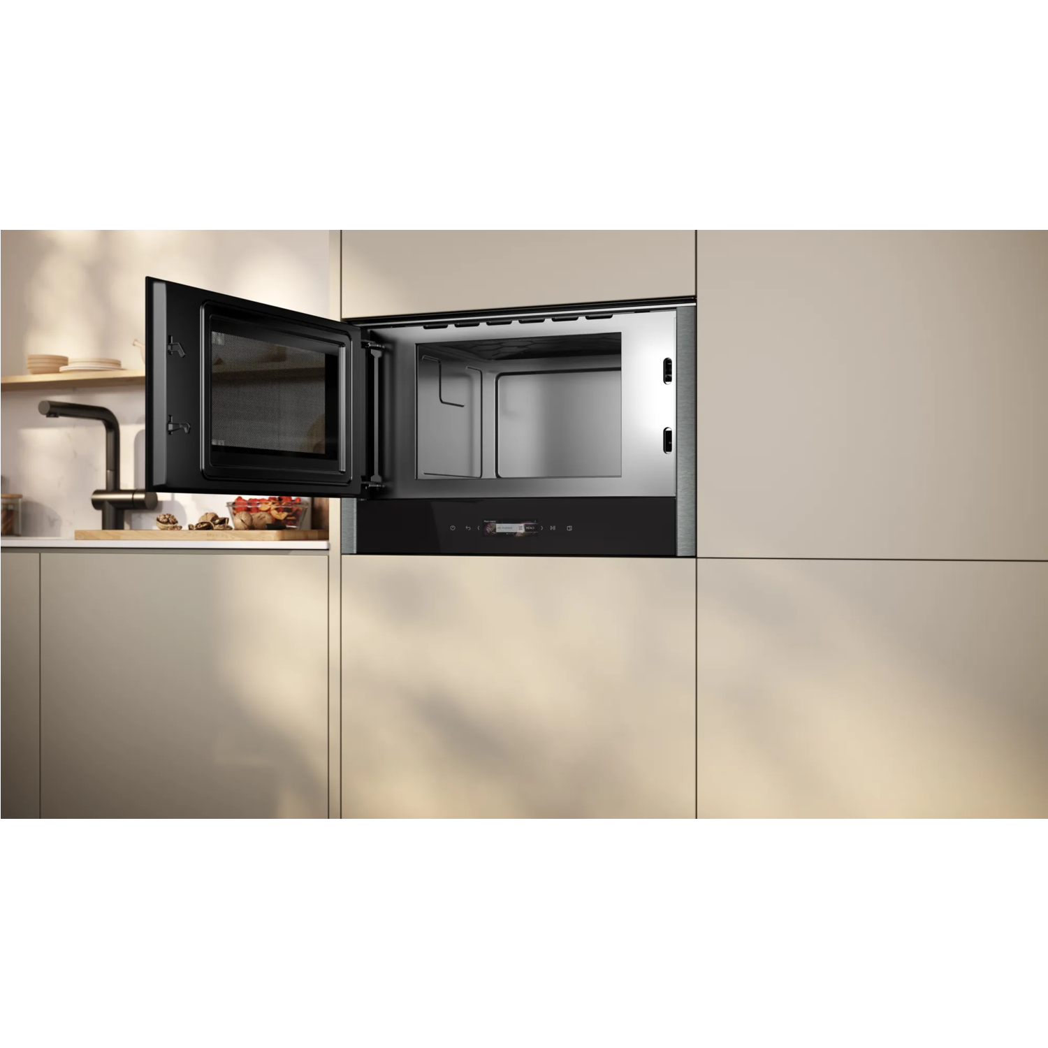 Neff NL4WR21G1B N70 Built-In Microwave - Graphite Grey Neff NL4WR21G1B N70 Built-In Microwave - Graphite Grey