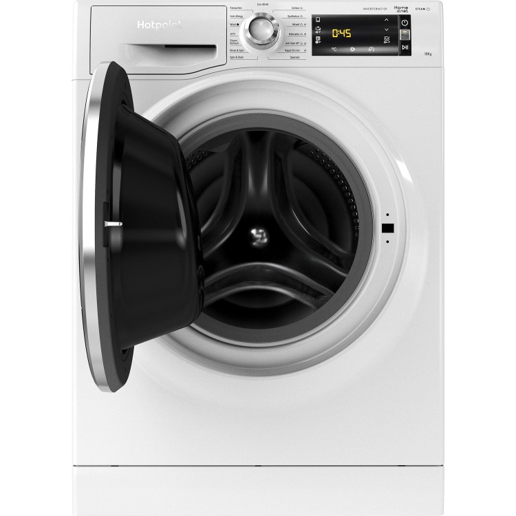 Refurbished Hotpoint ActiveCare NLLCD1046WDAWUKN Freestanding 10KG 1400 Spin Washing Machine White