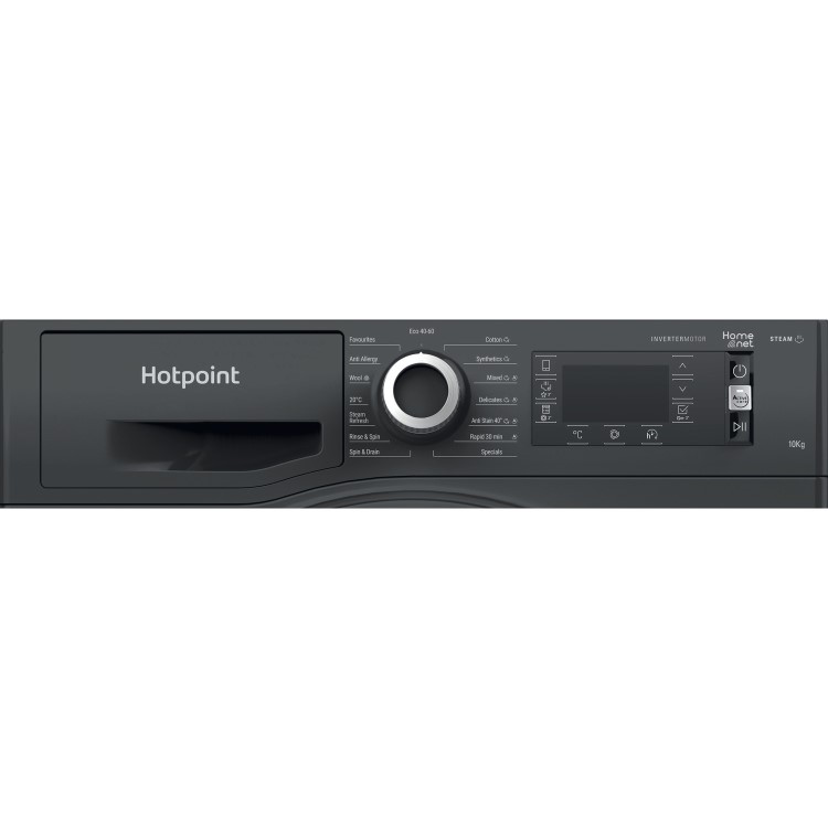 Hotpoint ActiveCare 10kg 1600rpm Freestanding Washing Machine - Black