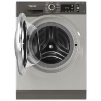 Refurbished Hotpoint ActiveCare NM11948GCAUK Freestanding 9KG 1400 Spin Washing Machine Graphite