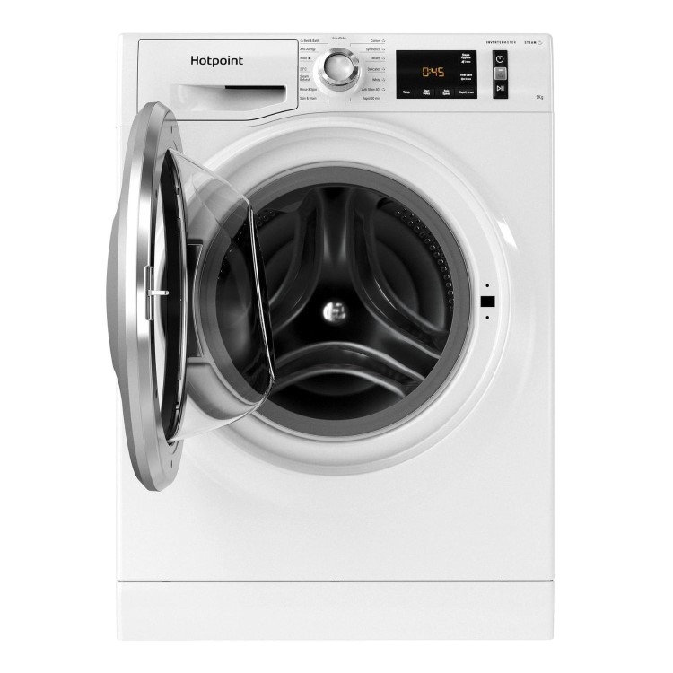 Hotpoint 9kg 1400rpm Washing Machine -  White
