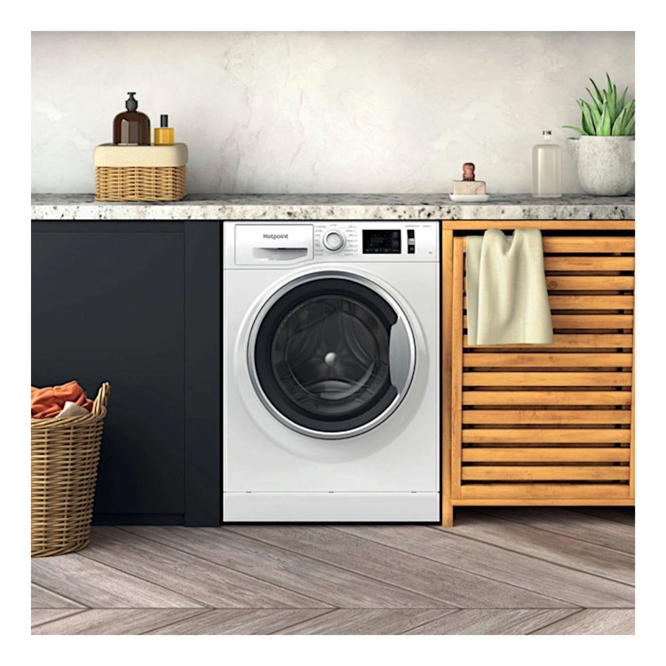 Hotpoint 9kg 1400rpm Washing Machine -  White