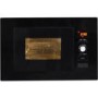 GRADE A1 - NordMende NM823BBL Gloss Black 800W 20L Built in Combination Microwave Oven With Kit