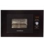 Refurbished NordMende NM824BBL Built In 20L with Grill 800W Microwave Gloss Black