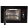 Refurbished NordMende NM824BBL Built In 20L with Grill 800W Microwave Gloss Black