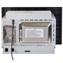Refurbished NordMende NM824BBL Built In 20L with Grill 800W Microwave Gloss Black