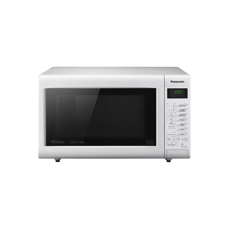 Panasonic NN-CT555WBPQ 27L 1000W Freestanding Combination Microwave in White