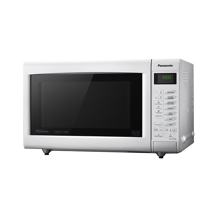 Panasonic NN-CT555WBPQ 27L 1000W Freestanding Combination Microwave in White