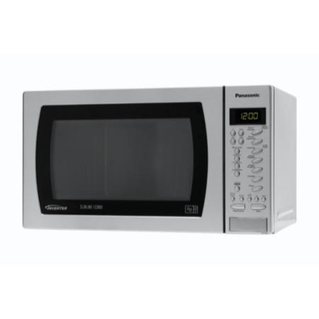 GRADE A1 - As new but box opened - Panasonic NN-CT579SBPQ 27L 1000W Stainless Steel Freestanding Combi Microwave