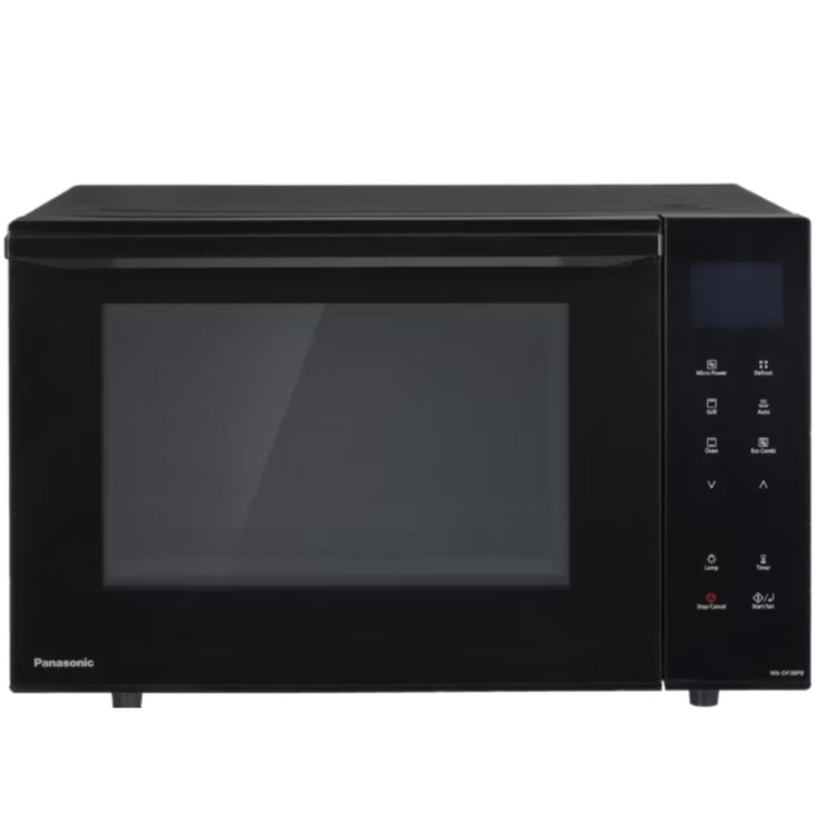 Refurbished Panasonic NN-DF38PBBPQ 23L 900W Freestanding Combination Flatbed Microwave Black