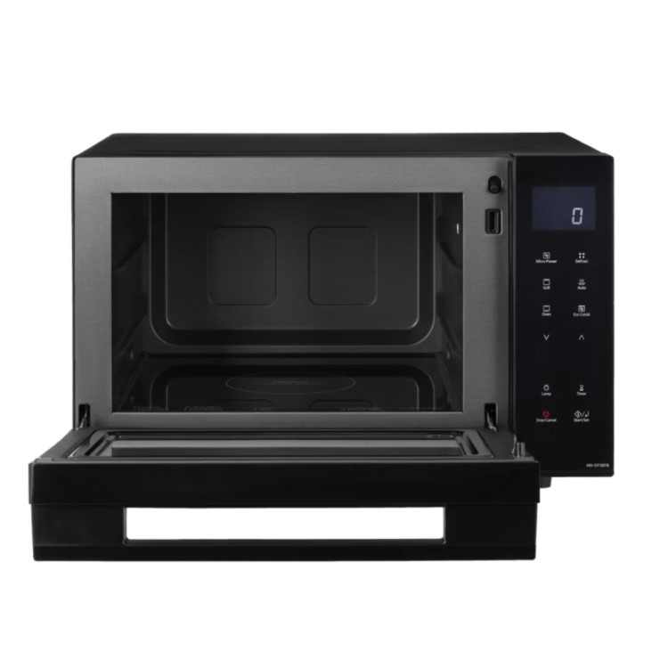 Refurbished Panasonic NN-DF38PBBPQ 23L 900W Freestanding Combination Flatbed Microwave Black