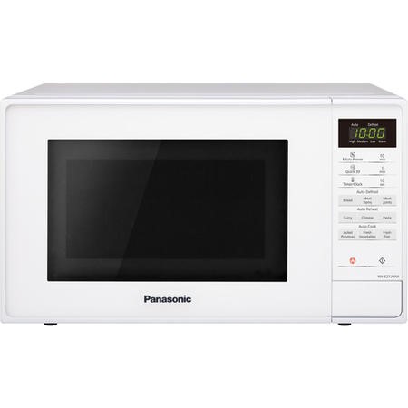 Panasonic NN-E27JWMBPQ 20L Compact Solo Microwave - White