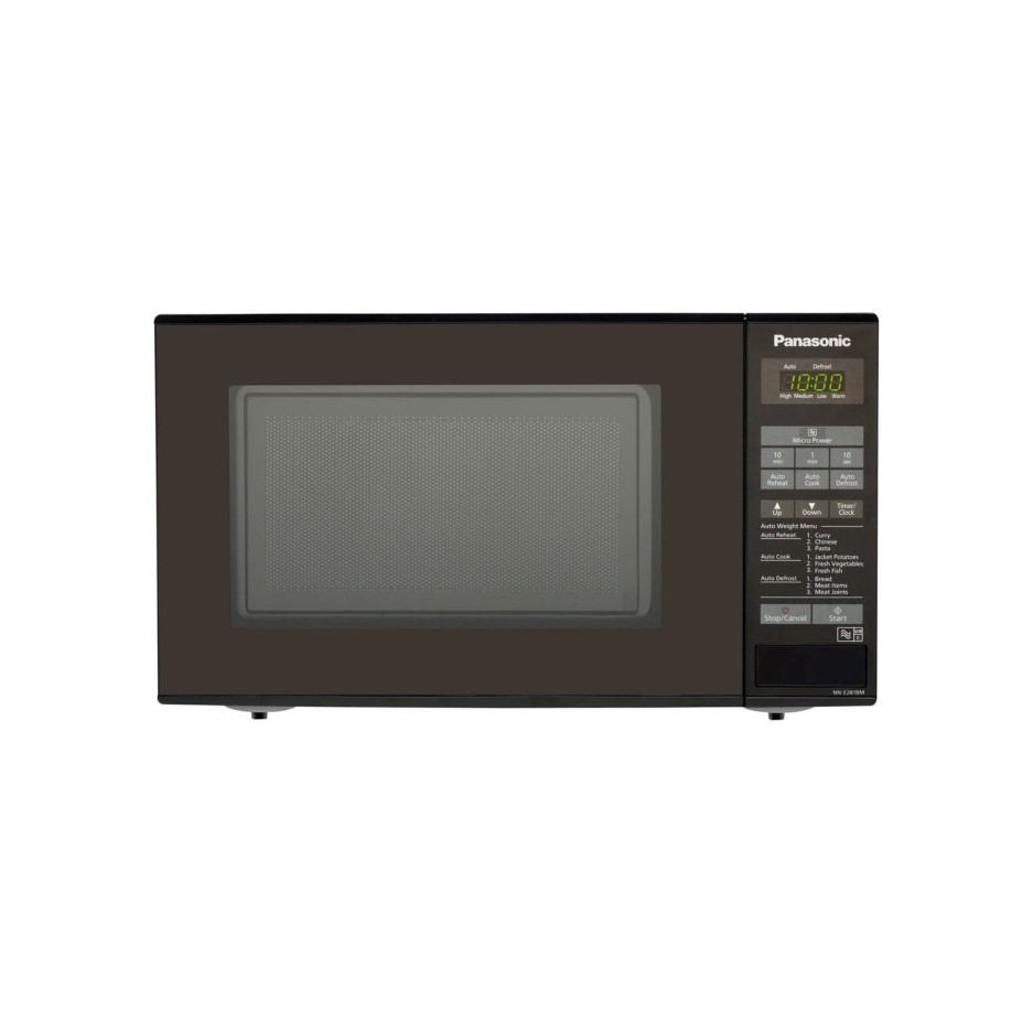Panasonic NNE281BMBPQ 20L 800W Freestanding Microwave in Black