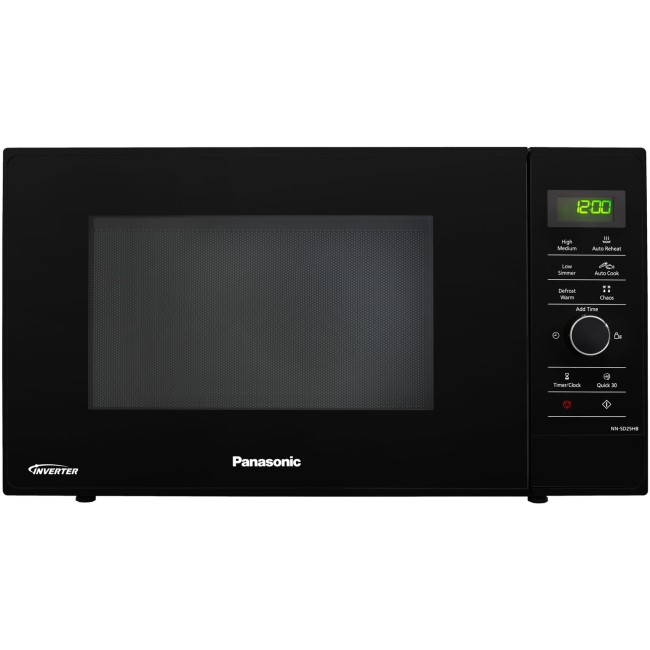 Panasonic 1000W 23L Inverter Microwave - Black