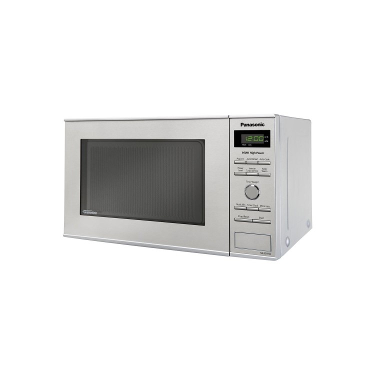 Panasonic NN-SD261MBPQ 23L 950W Silver Freestanding Microwave Oven
