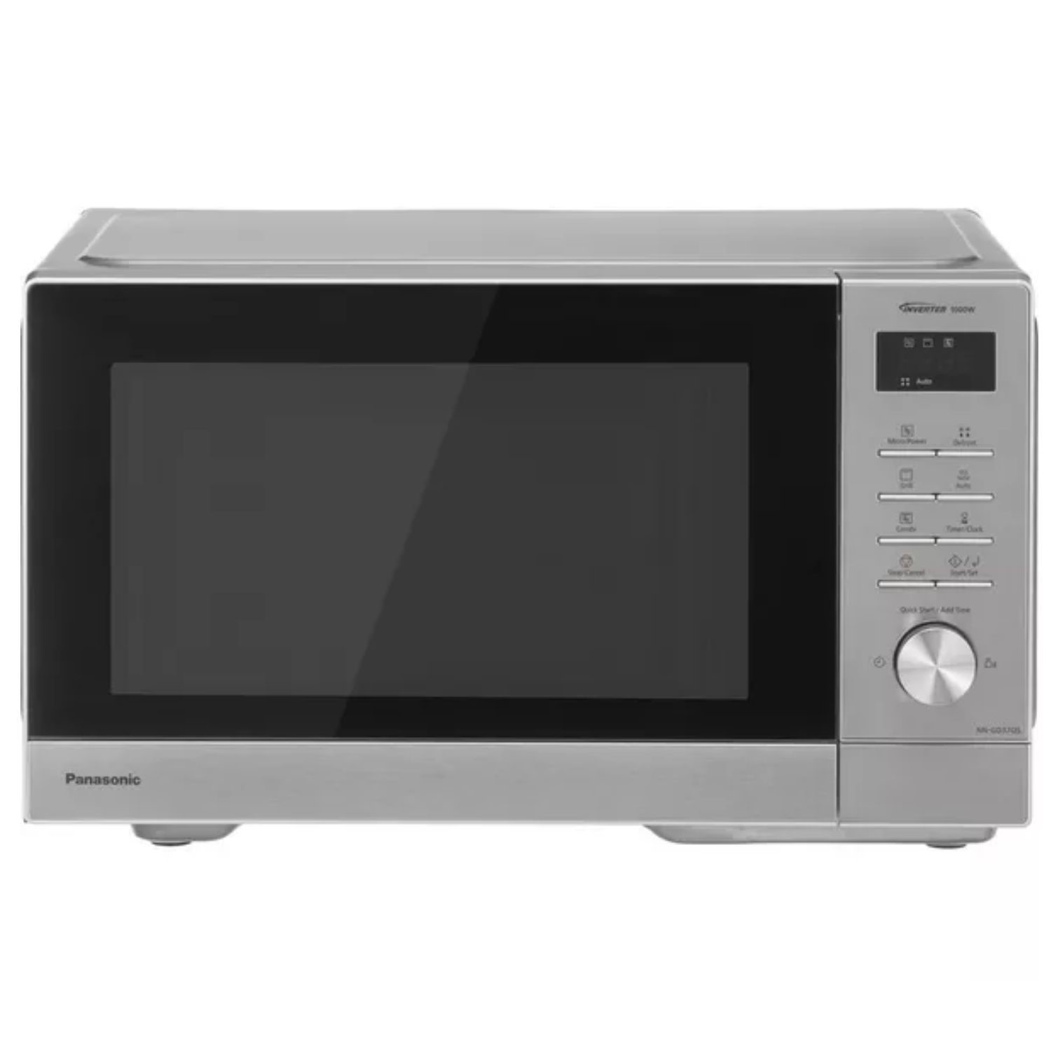 Panasonic NN-SD37QSBPQ 29L Stainless Steel Solo Microwave Oven - 1000W Quartz Grill & Inverter - Image 7